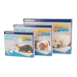Soft Faux Fur Self Heating Pad For Dogs & Cats - Large