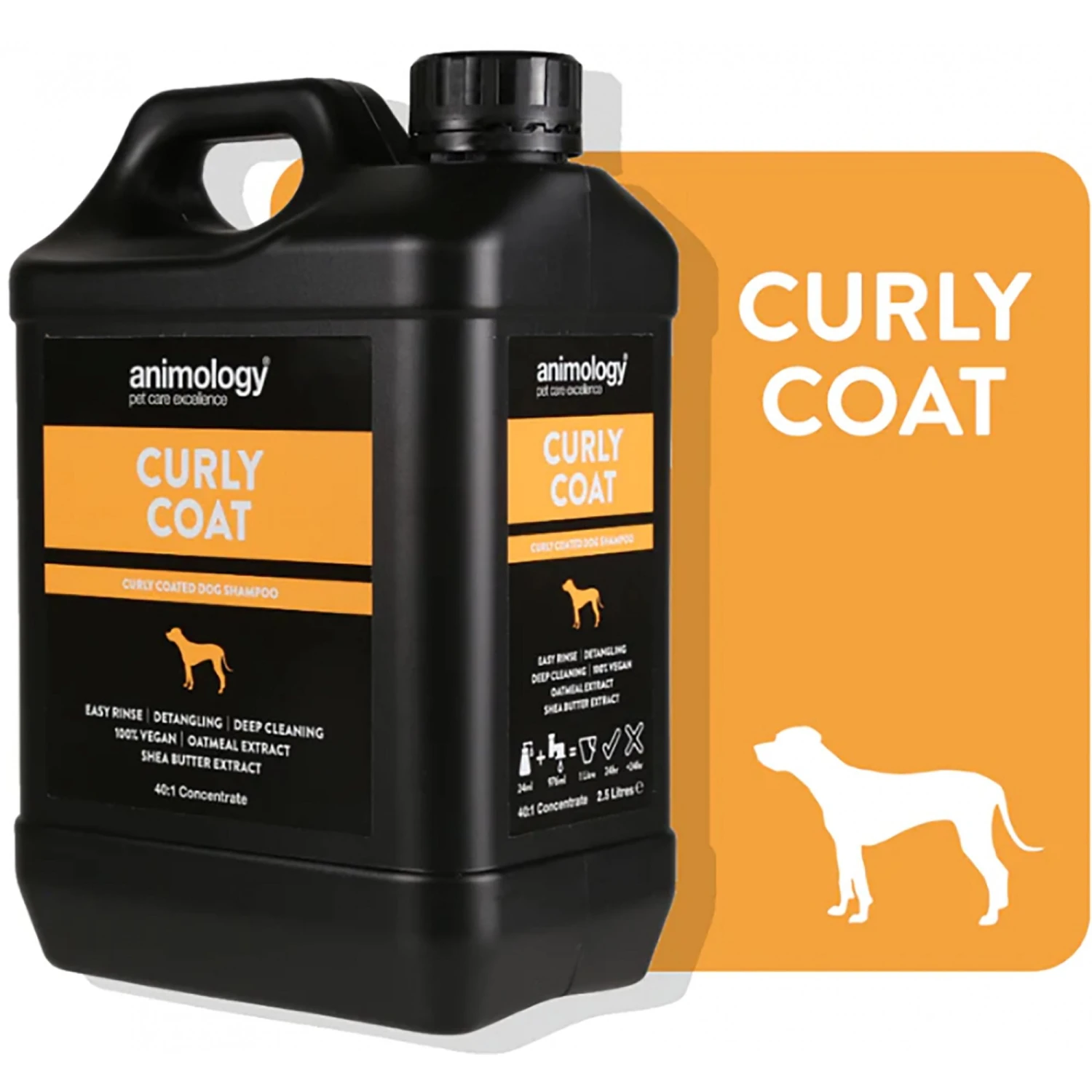 Curly Coat Dog Shampoo 2.5ltr 3 Curly Coat Dog Shampoo 2.5ltr