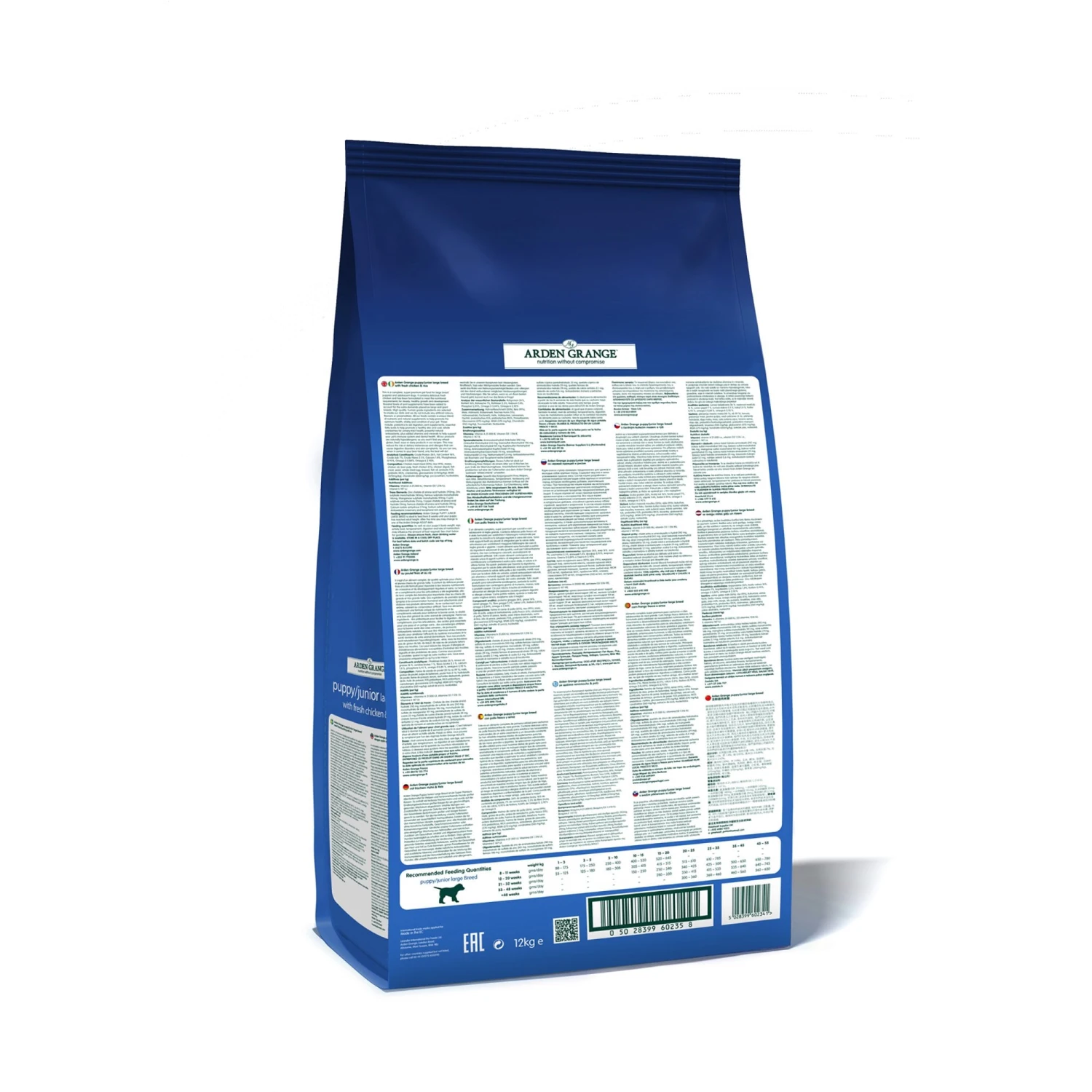 Arden Grange Puppy/Junior Large Breed With Fresh Chicken & Rice Dog Food 12kg 4 Arden Grange Puppy/Junior Large Breed With Fresh Chicken & Rice Dog Food 12kg - Image 2