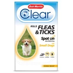 Flea Clear Spot On Flea & Tick Drops For Small Dogs 3 Tubes