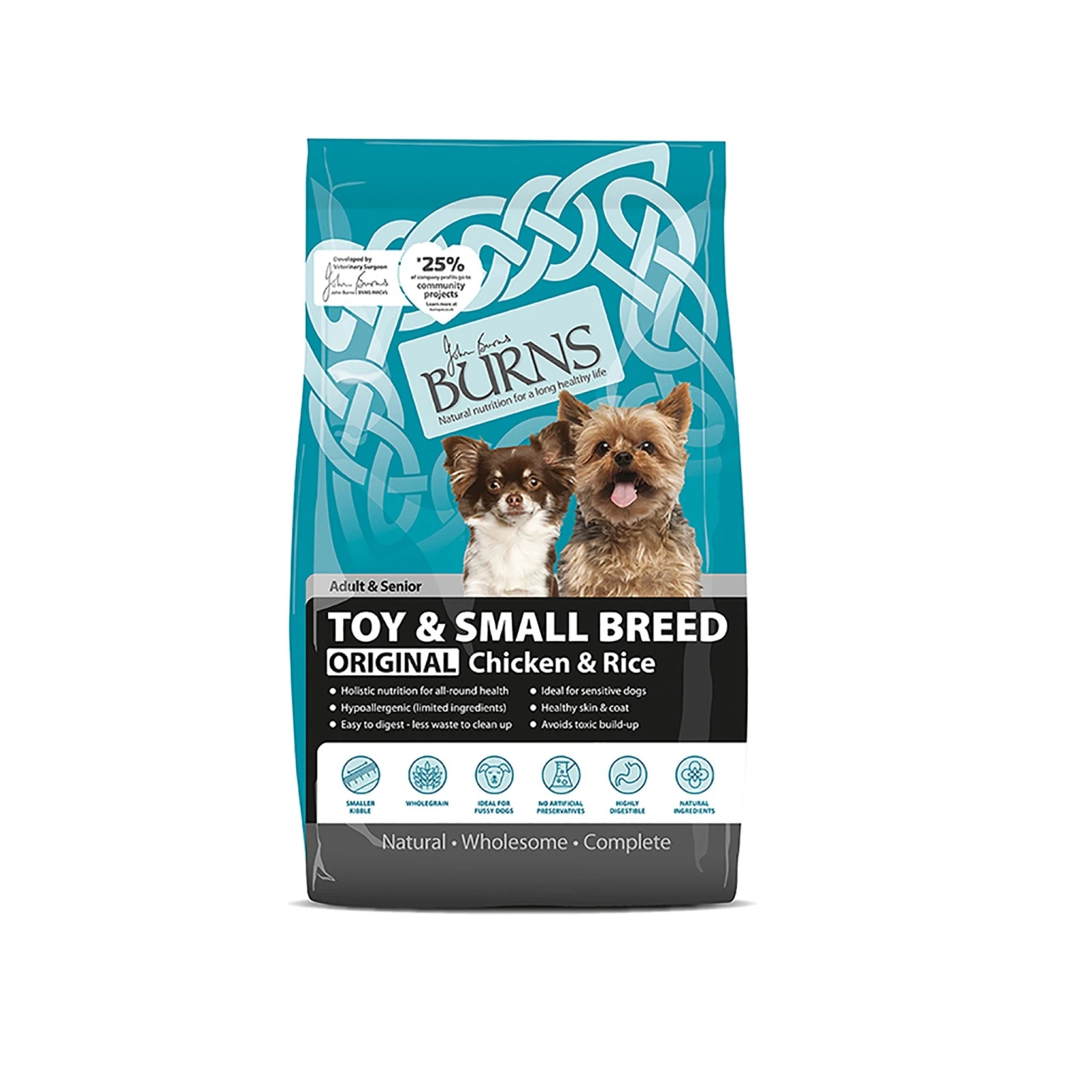 Toy & Small Breed Chicken & Rice Adult & Senior Dog Food 6kg 3 Toy & Small Breed Chicken & Rice Adult & Senior Dog Food 6kg