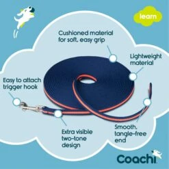 Company Of Animals Coachi Dog Training Line 10mtr - Blue -Cheap Canine Kits Store company of animals coachi dog training line 10mtr blue p23895 33163 zoom