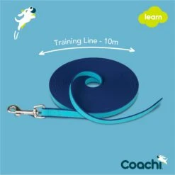 Company Of Animals Coachi Waterproof Training Line - Blue/Navy -Cheap Canine Kits Store company of animals coachi waterproof training line blue navy p23906 33679 zoom