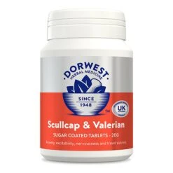 Scullcap & Valerian Tablets For Dogs & Cats - Pack 200
