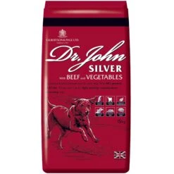 Silver With Beef Adult & Working Dog Food 15kg