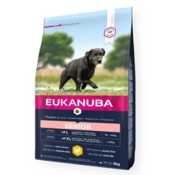 EUKANUBA Senior Large Breed Dog Food Rich In Fresh Chicken 12kg