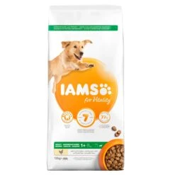 IAMS Vitality Adult Large Breed Dog Food With Fresh Chicken 12kg