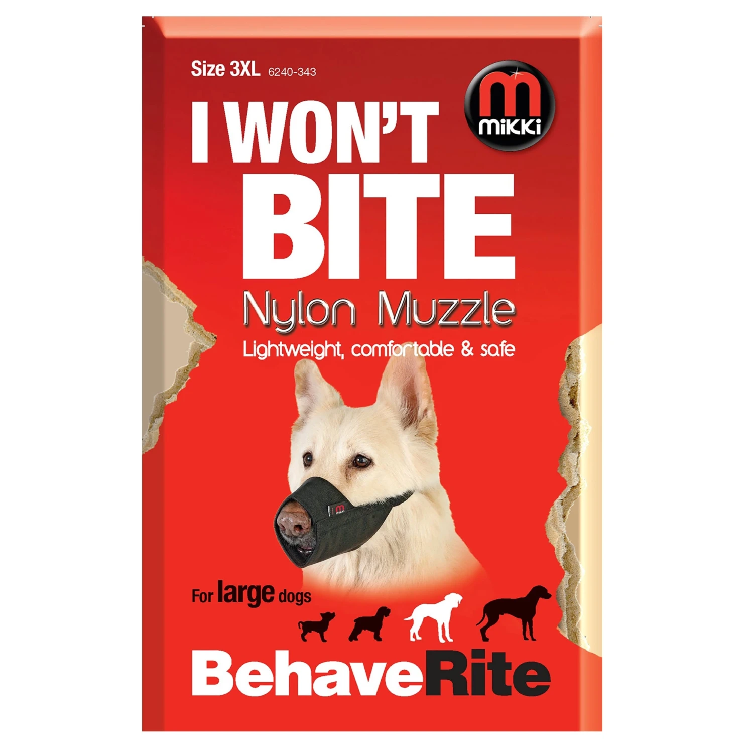 Dog Muzzle - Size 3xl 3 Dog Muzzle - Size 3xl