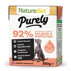 Cheap Canine Kits Store -Cheap Canine Kits Store naturediet purely grain free adult salmon white fish wet dog food 18 x 390g p22965 29365 zoom
