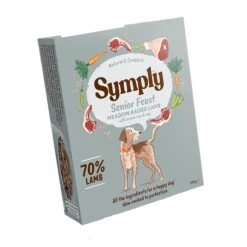 Senior Feast Meadow Raised Lamb With Brown Rice & Veg Wet Dog Food - 7 X 395g